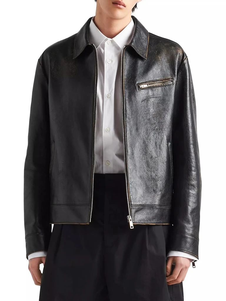 Prada Leather Jacket 2