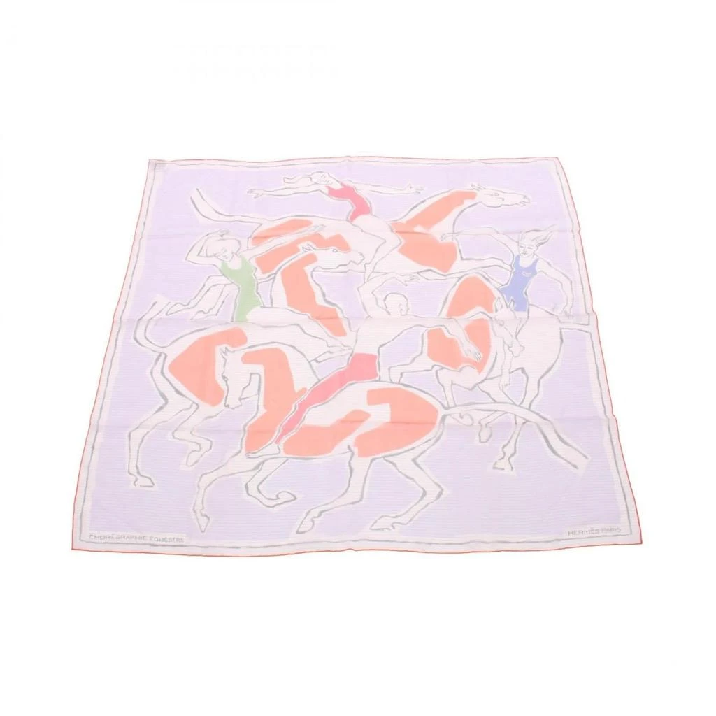 Hermes Color Silk Scarf (Pre-Owned)