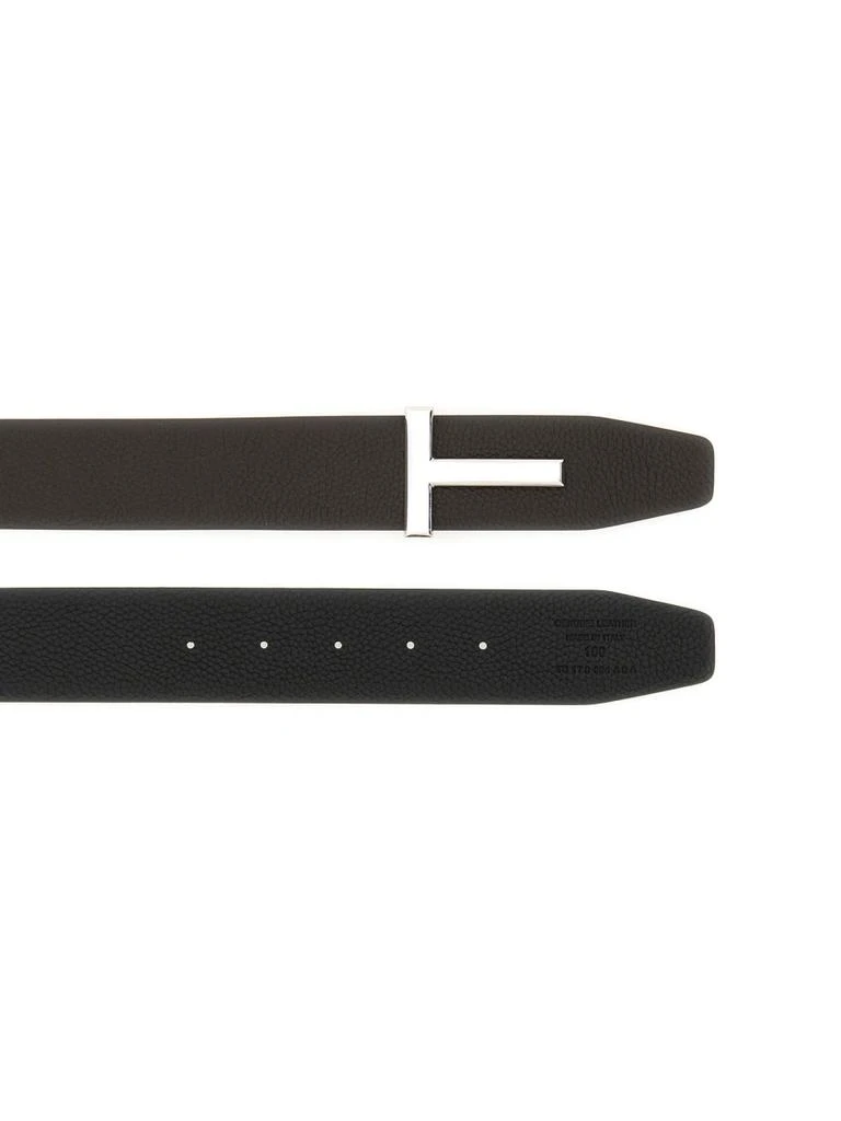 Tom Ford BROWN BLACK LEATHER BELTS 3