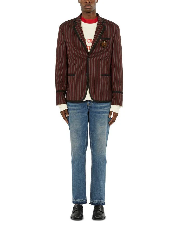 The Kooples Striped Two Button Jacket 3