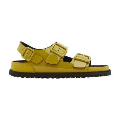 Birkenstock Milano shiny patent leather sandals 1