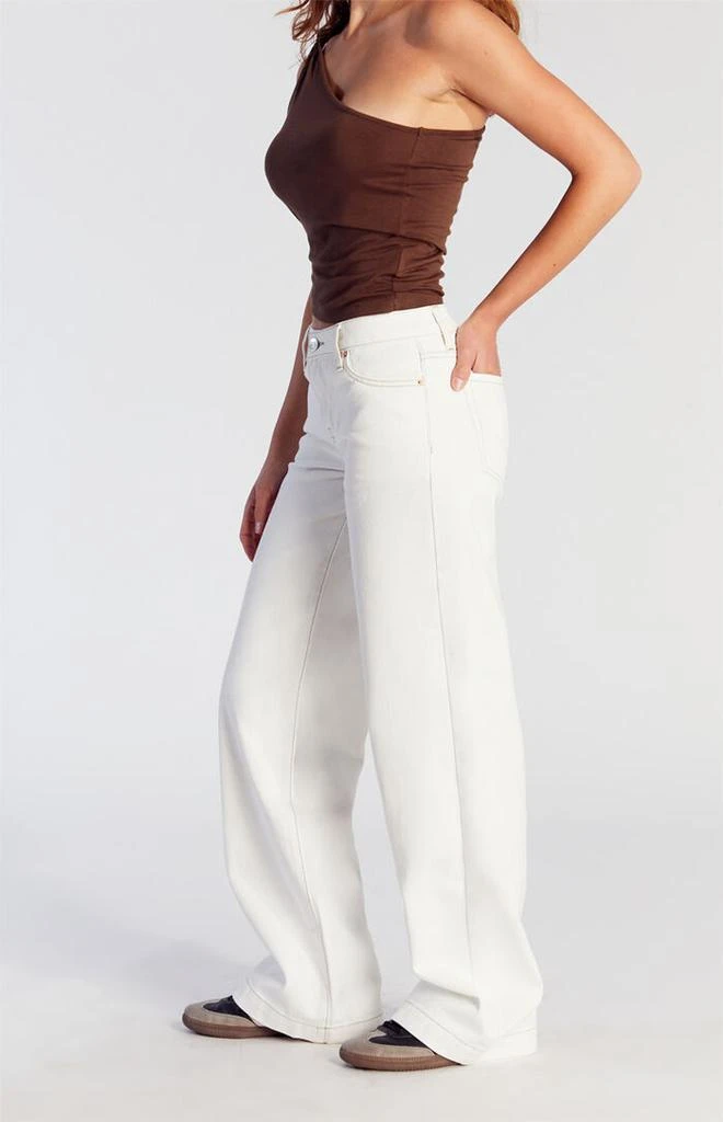 PacSun Casey Low Rise Baggy Jeans Butterfly Stamp 4