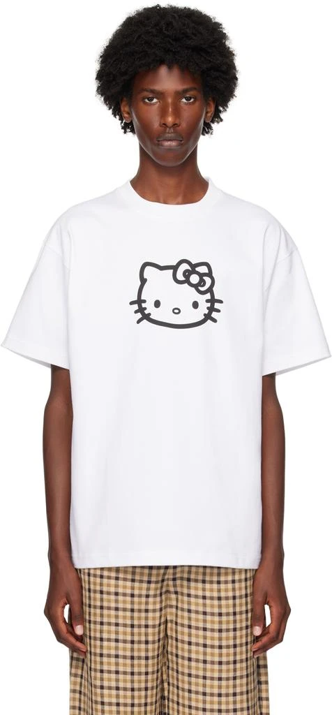 Soulland White HK Kitty Kai T-Shirt 1