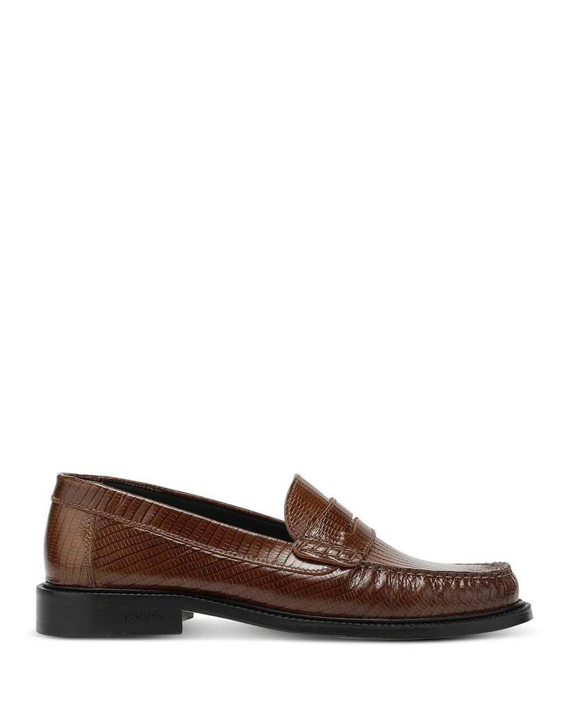 VINNY's Men's Yardee Slip On Penny Loafers 1