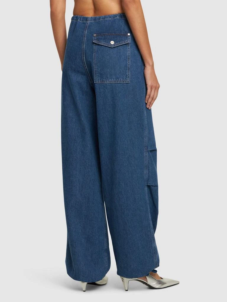 DION LEE Parachute Denim Wide Jeans 2