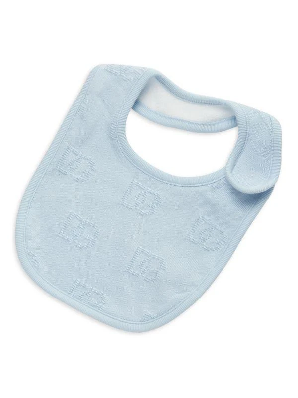 Dolce&Gabbana Baby Boy's 3-Piece DG Bodysuit, Bib & Beanie Set 4