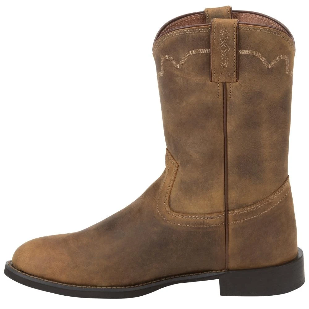 Justin Boots Jeb Round Toe Cowboy Boots 3