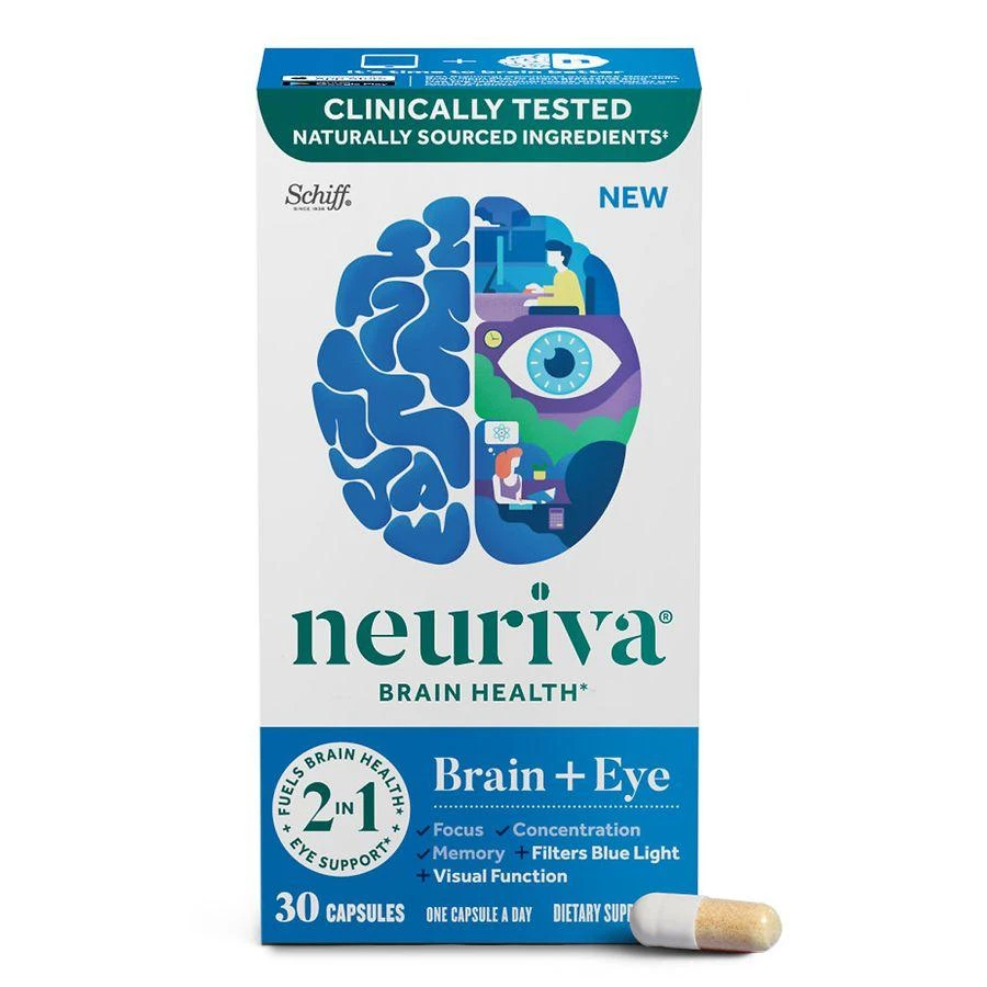 Neuriva Brain + Eye Health Support Capsules 1