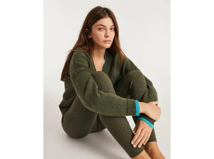 Kujten Pull Kai Pull cachemire col v boyfriend femme 1
