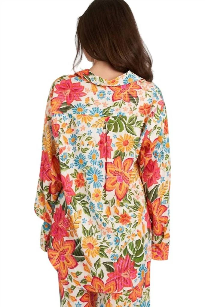 En Creme En Creme - Audra Long Sleeve Button Up 2