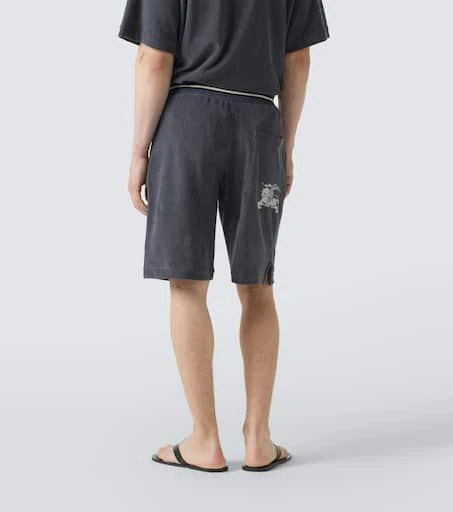 Burberry EKD cotton terry shorts 4