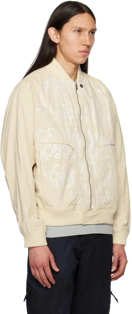 A-COLD-WALL* Beige Imprint Bomber Jacket 2