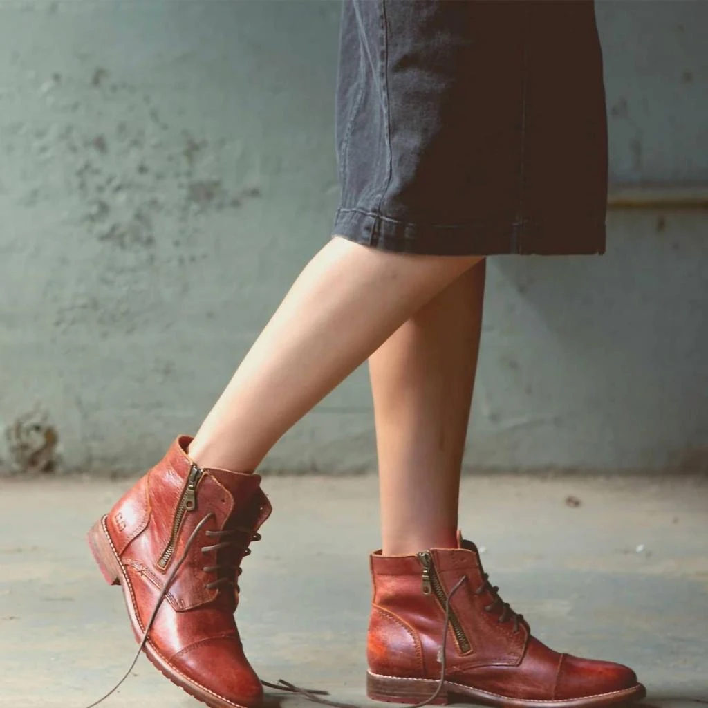 BEDSTU Women Bonnie Ii Boot In Adobe Lux 2