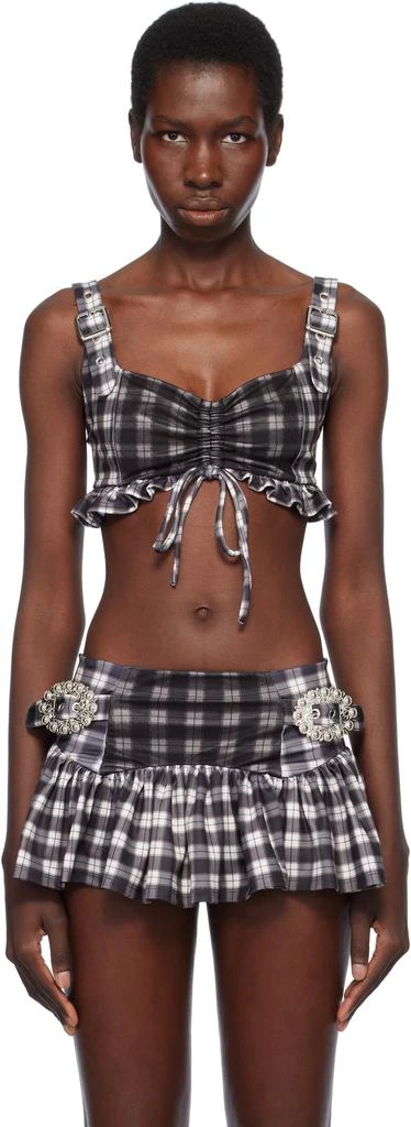 CHOPOVA LOWENA Black Betsy Bikini Top 1