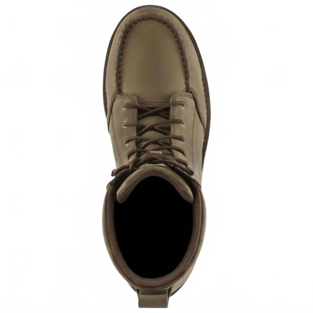 Danner Men's Cedar River Moc Toe Hunter 8" Boot In Timberwolf