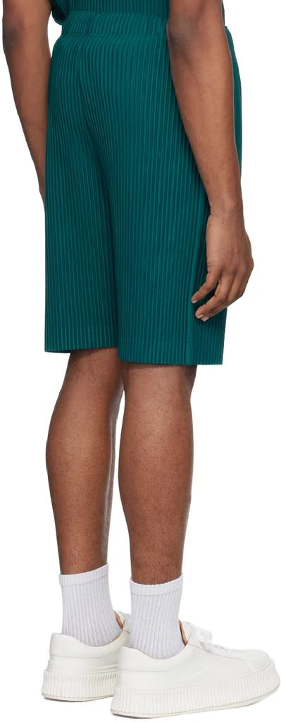 Homme Plissé Issey Miyake Green Monthly Color May Shorts 3