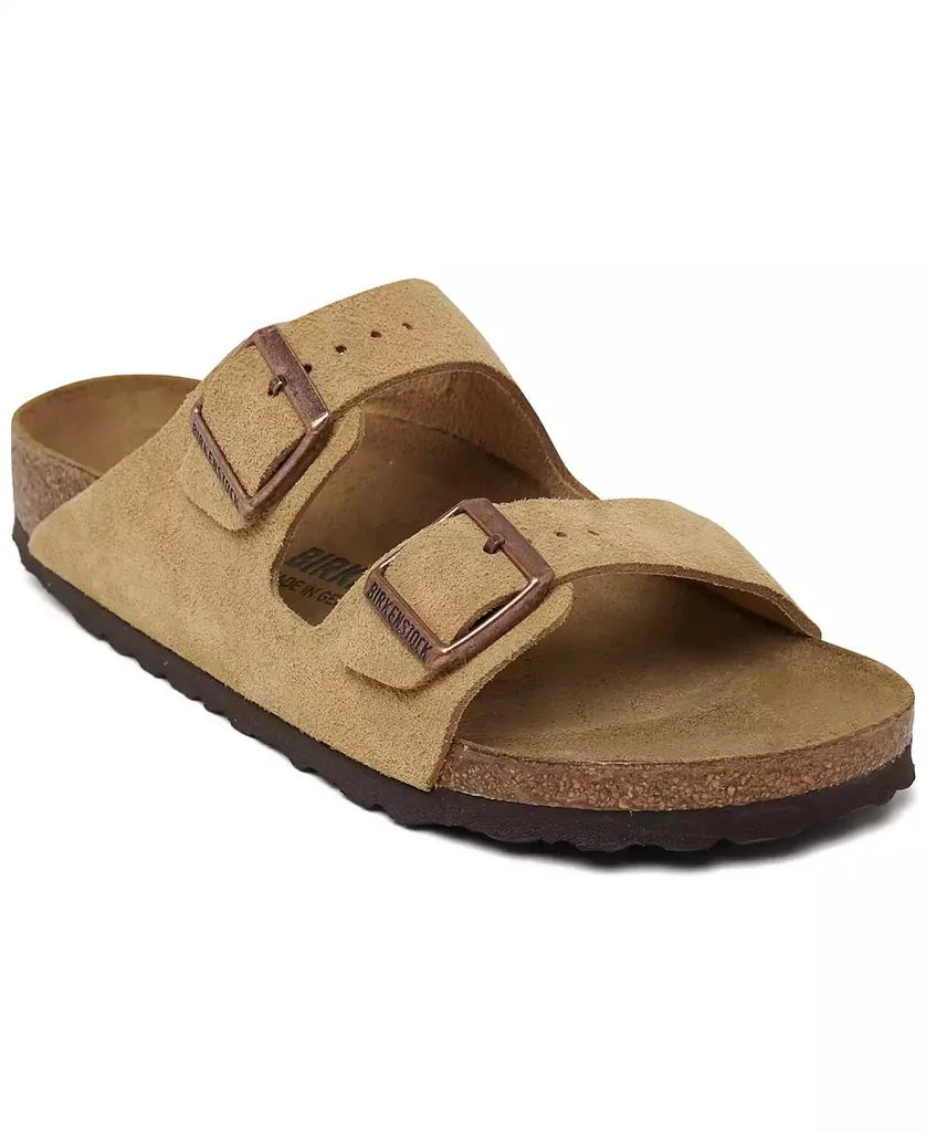 Birkenstock Women's Arizona Suede Leather Sandals from Finish Line 1