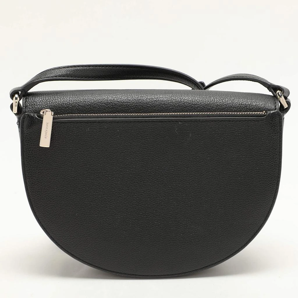 Kate Spade Kate Spade Black Leather Luna Crescent Crossbody Bag 4
