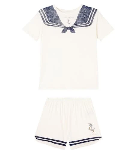 Konges Sløjd Famo cotton T-shirt and shorts set 1