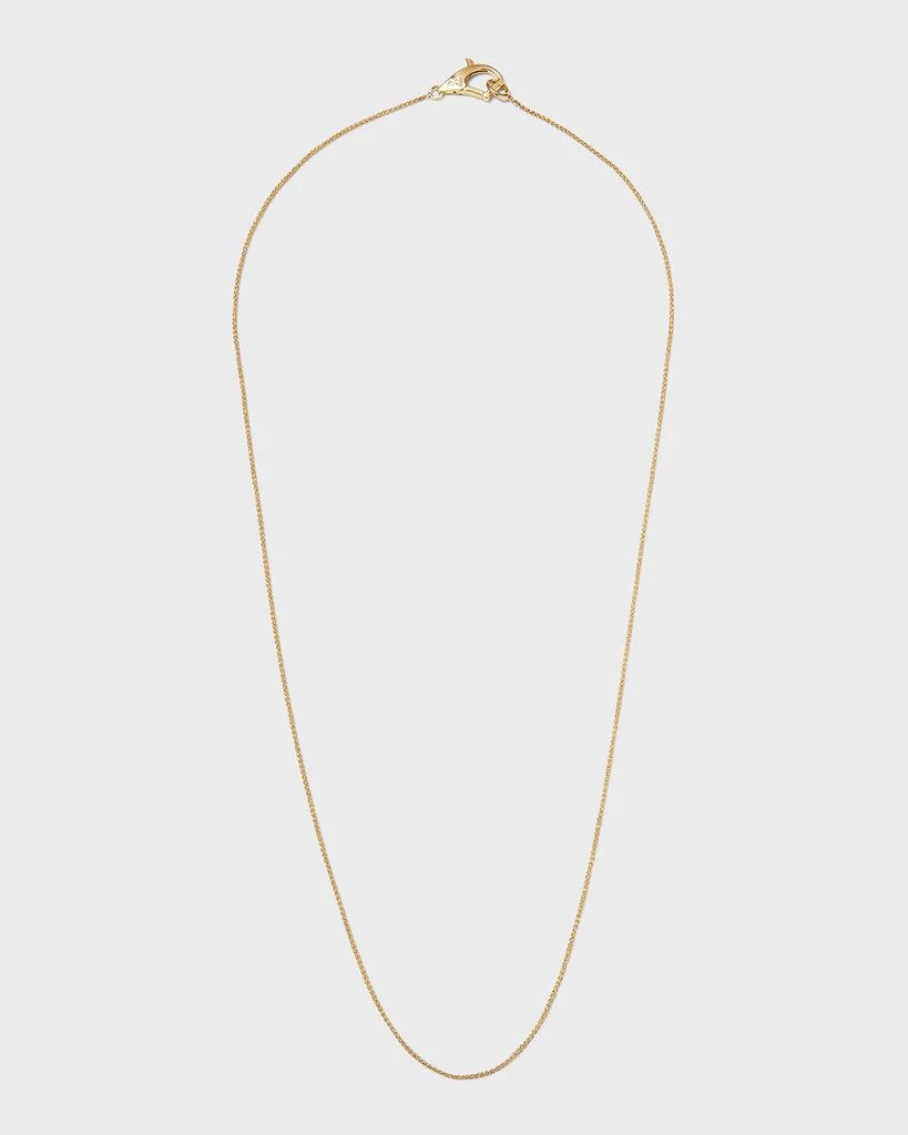 Marco Dal Maso Men
s Yellow Gold Xok Wave Necklace