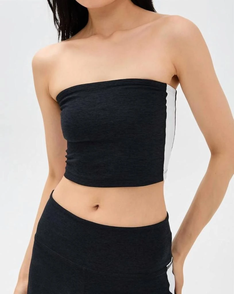 Beyond yoga Beyond Yoga - Spacedye Line Up Strapless Cropped Top 1