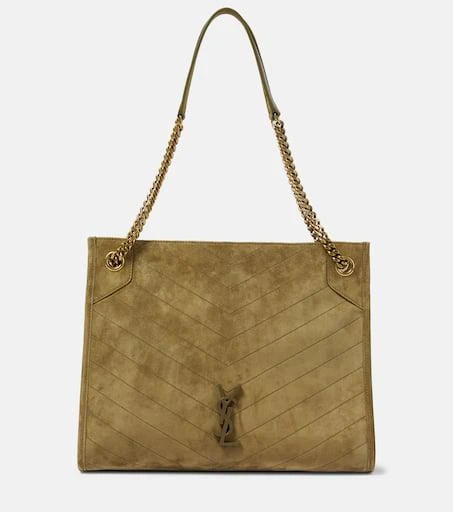 Yves Saint Laurent Niki Medium suede shoulder bag 1