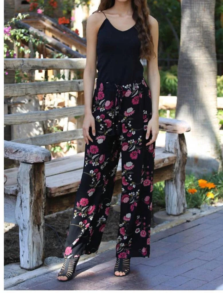 Angie Angie - Floral Tassel Pants
