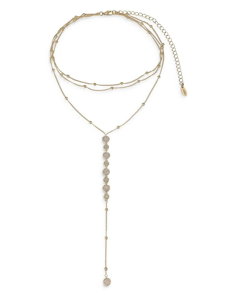 Ettika Jewelry Bali Dreams Crystal Lariat Necklace, 15" + 5" extender 1