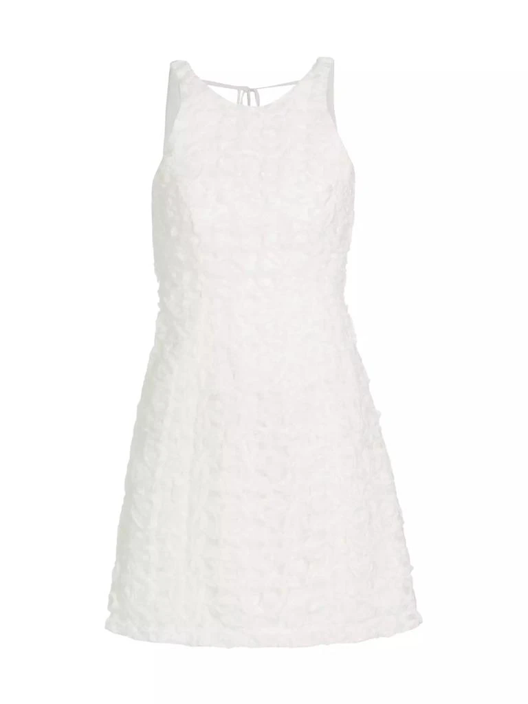 Aje Quintette Textured Minidress 1