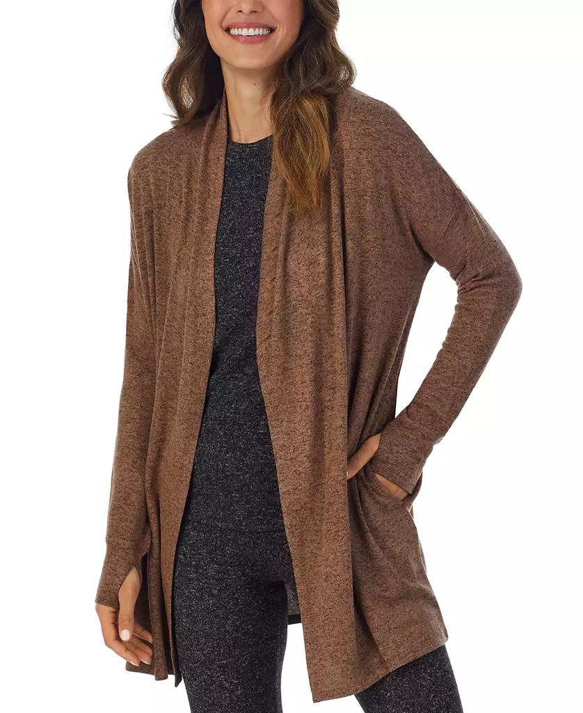 Cuddl Duds Women's SoftKnit Thumbhole-Cuff Wrap