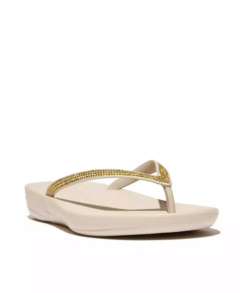 FitFlop Women's Iqushion Sparkle Flip-Flop Sandal 1