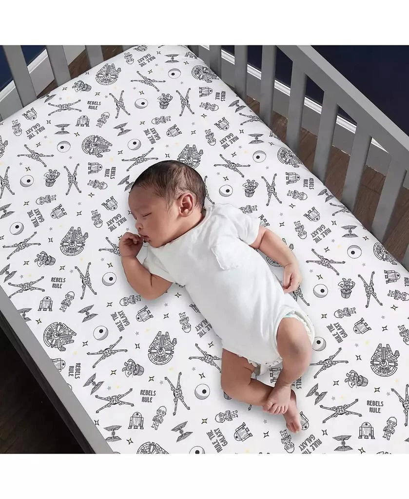 Lambs 
Ivy Star Wars Signature Rebels Rule Cotton Fitted Crib/Toddler Sheet 3