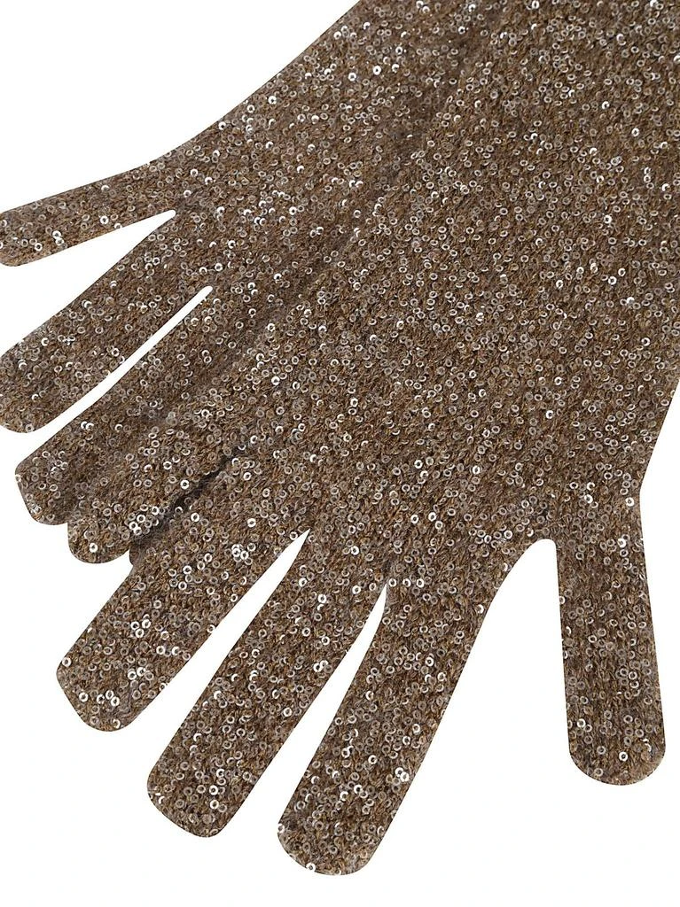 Brunello Cucinelli Brunello Cucinelli Dazzling Knit Gloves 2