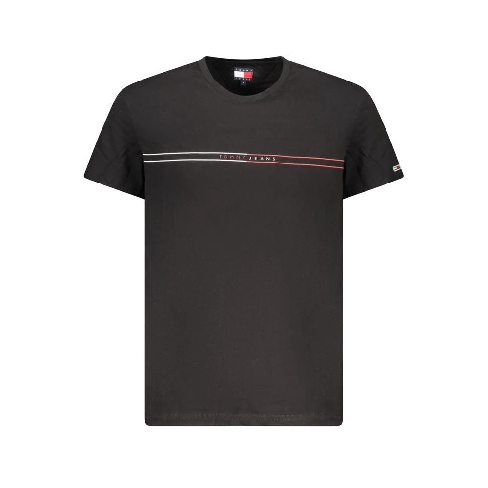 Tommy Hilfiger Tommy Hilfiger Black Cotton Men T-Shirt 1