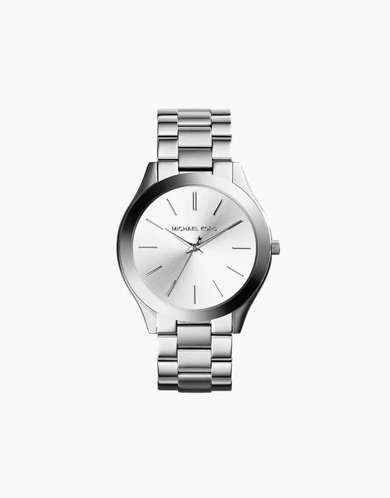 Michael Kors Michael Kors Women's slim runway three-hand, stainless steel watch, mk3178 in silver 1