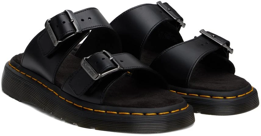 Dr. Martens Black Josef Sandals 4