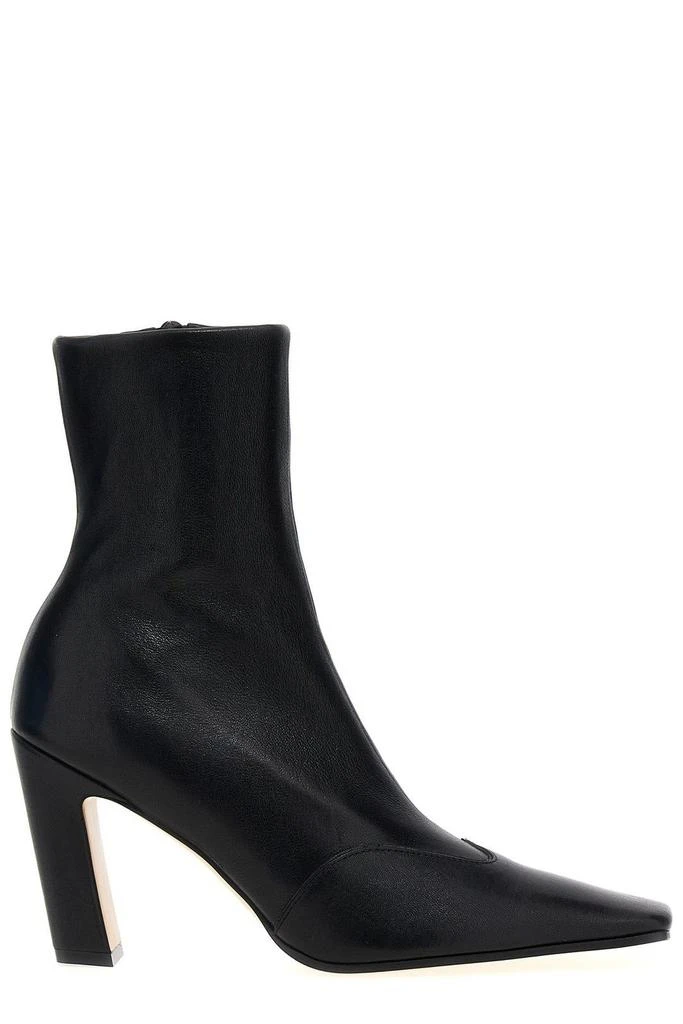 Khaite Khaite Nevada Square-Toe Ankle Boots 1