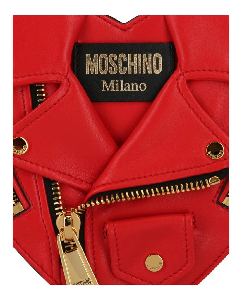 Moschino Biker Heart-Shaped Bag 3