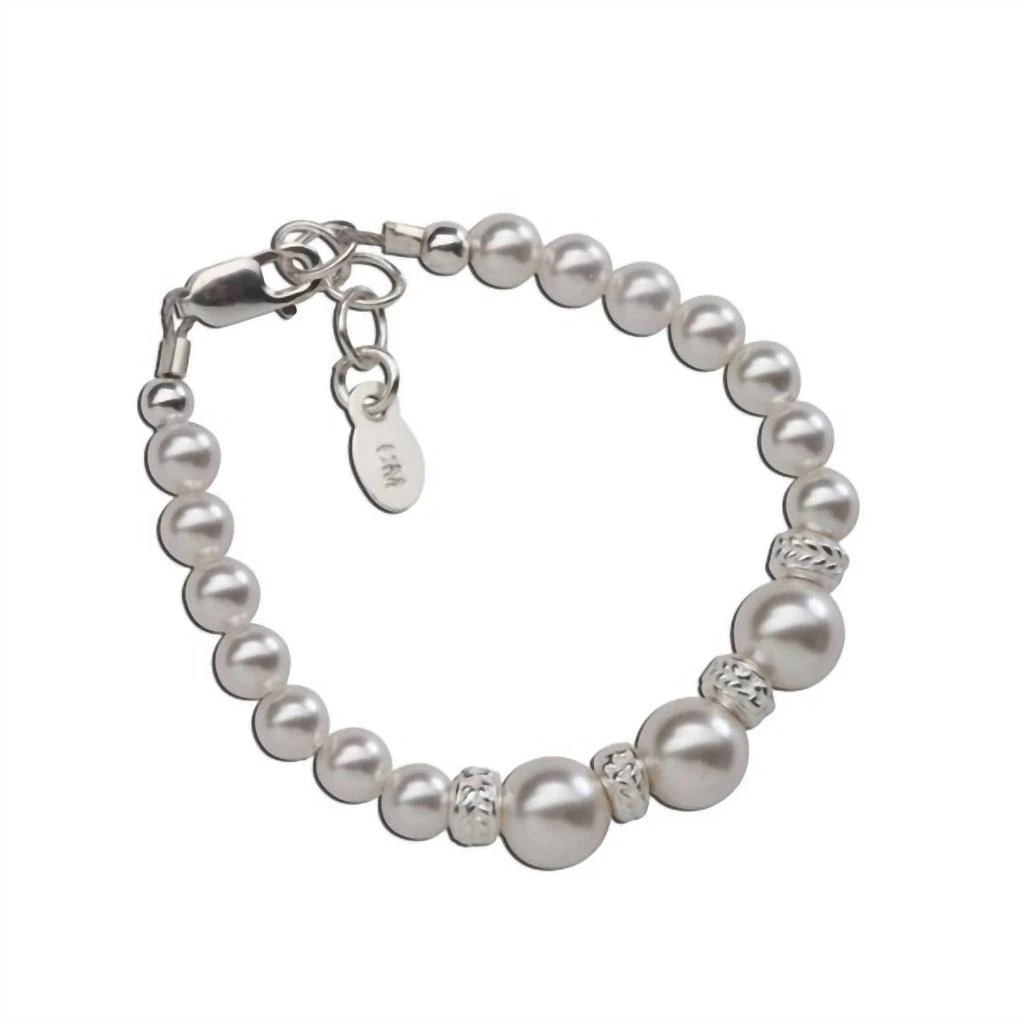 Cherished Moments Cherished Moments - Kid
s Mia Pearl Bracelet