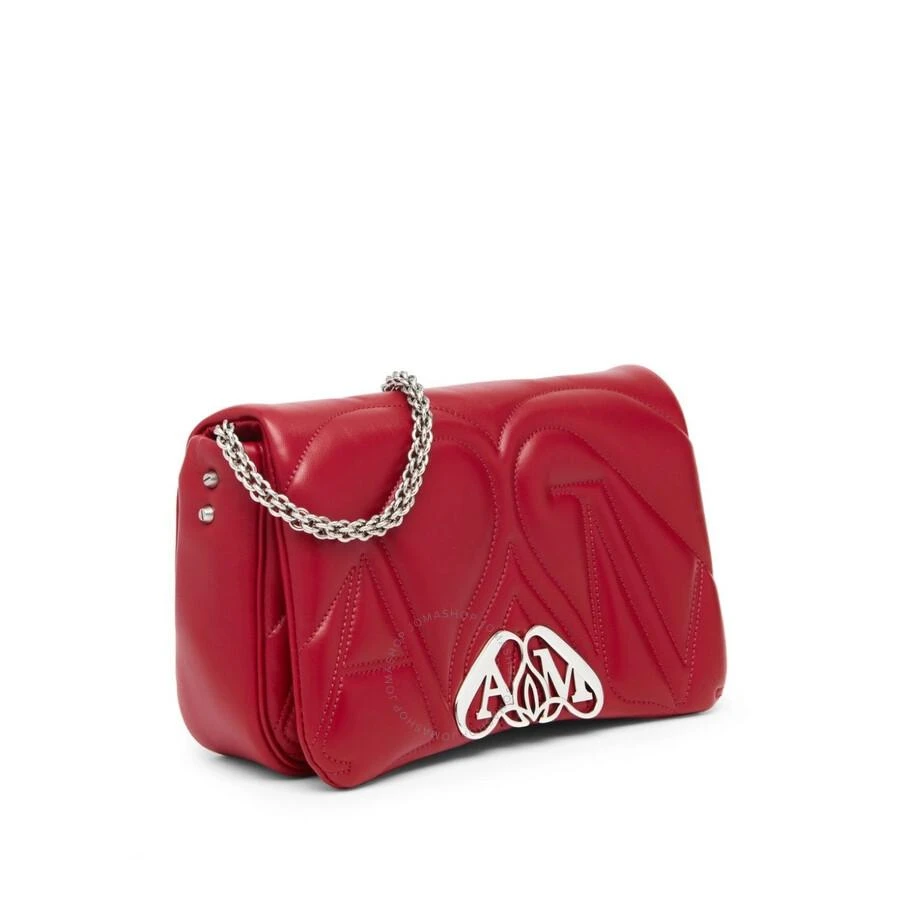 Alexander McQueen The Seal Crossbody Bag - Blood Red 3