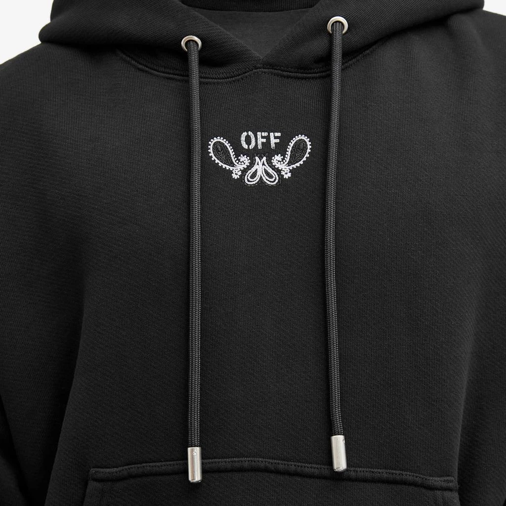 Off-White Off-White Bandana Arrow Popover Hoody 5