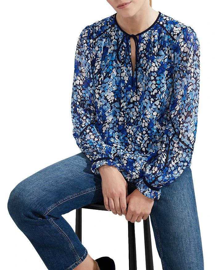 HOBBS LONDON Sasha Tie Neck Top 5