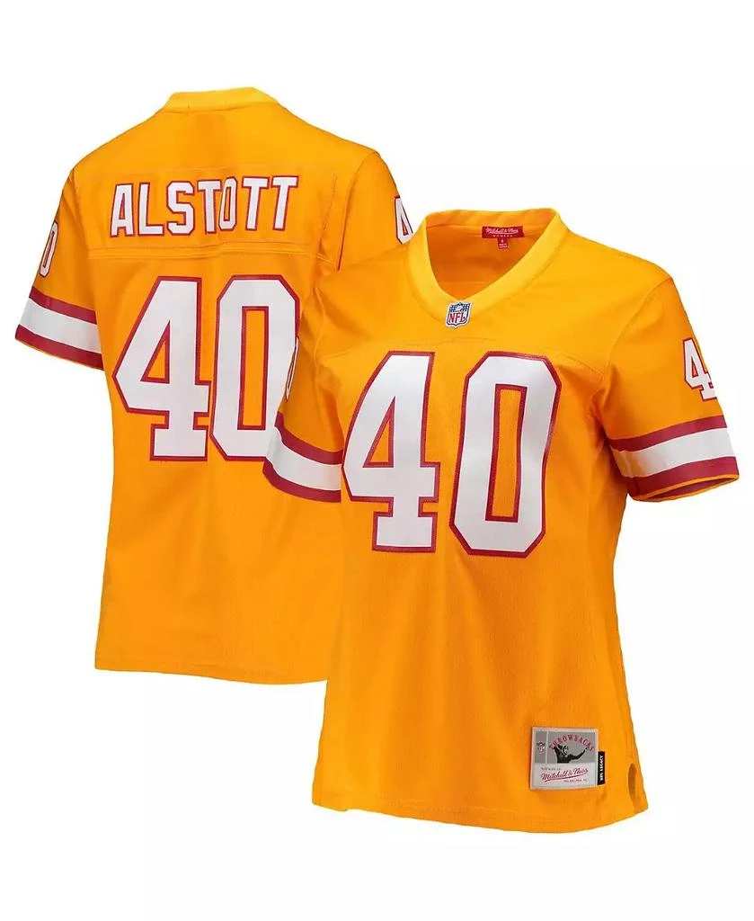 Mitchell & Ness Women's Mike Alstott Orange Tampa Bay Buccaneers Legacy Replica Player Jersey 2