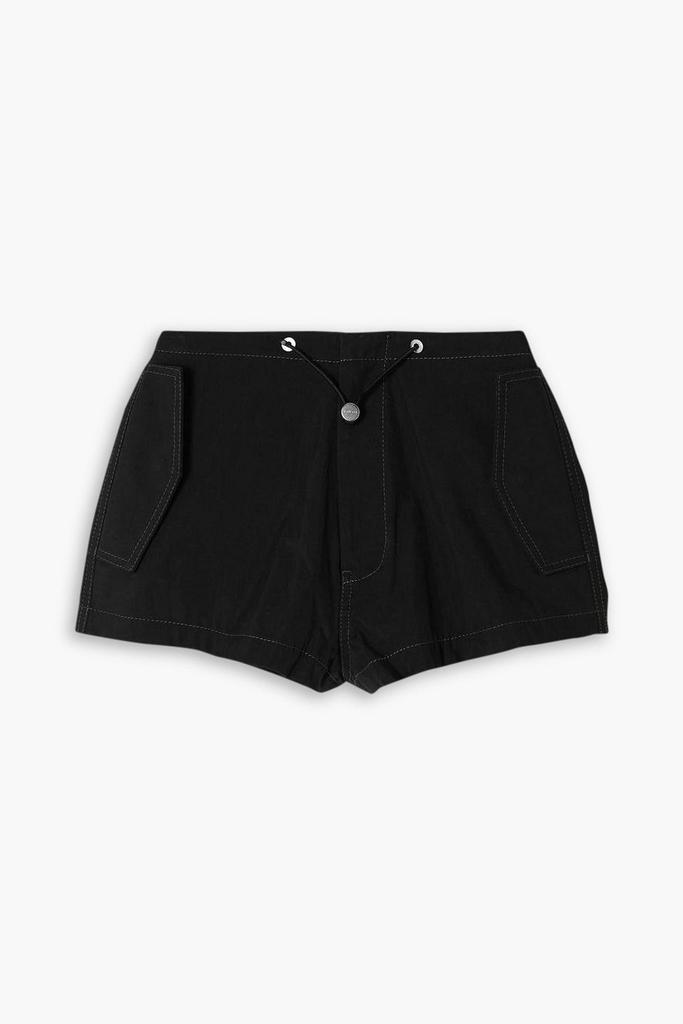 Dion Lee Parachute  cotton-blend twill shorts