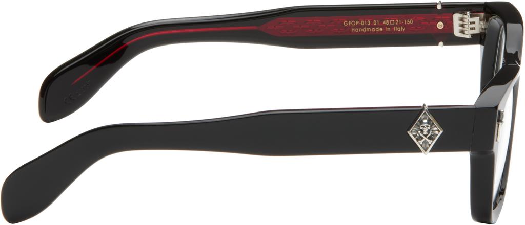 Cutler and Gross Black The Great Frog Edition Phantom Square Glasses