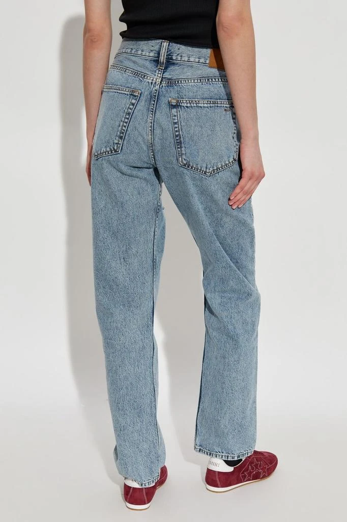 AMIRI Amiri Distressed Straight-Leg Jeans 3