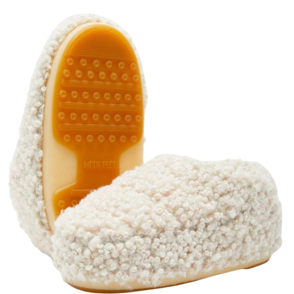 Moon Boot Moon Boot - Faux-Fur Curly Slippers 3
