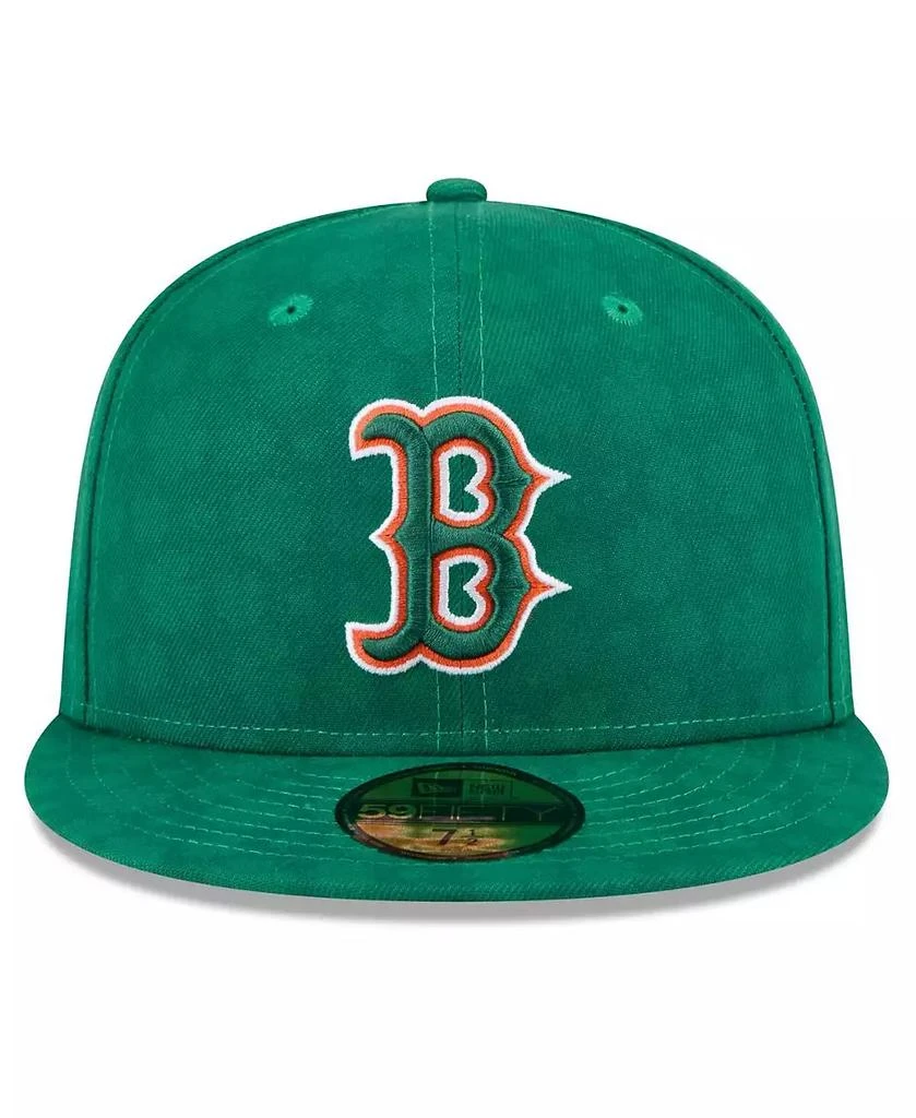 New Era Men's Kelly Green Boston Red Sox St. Patrick's Day 59FIFTY Fitted Hat 4
