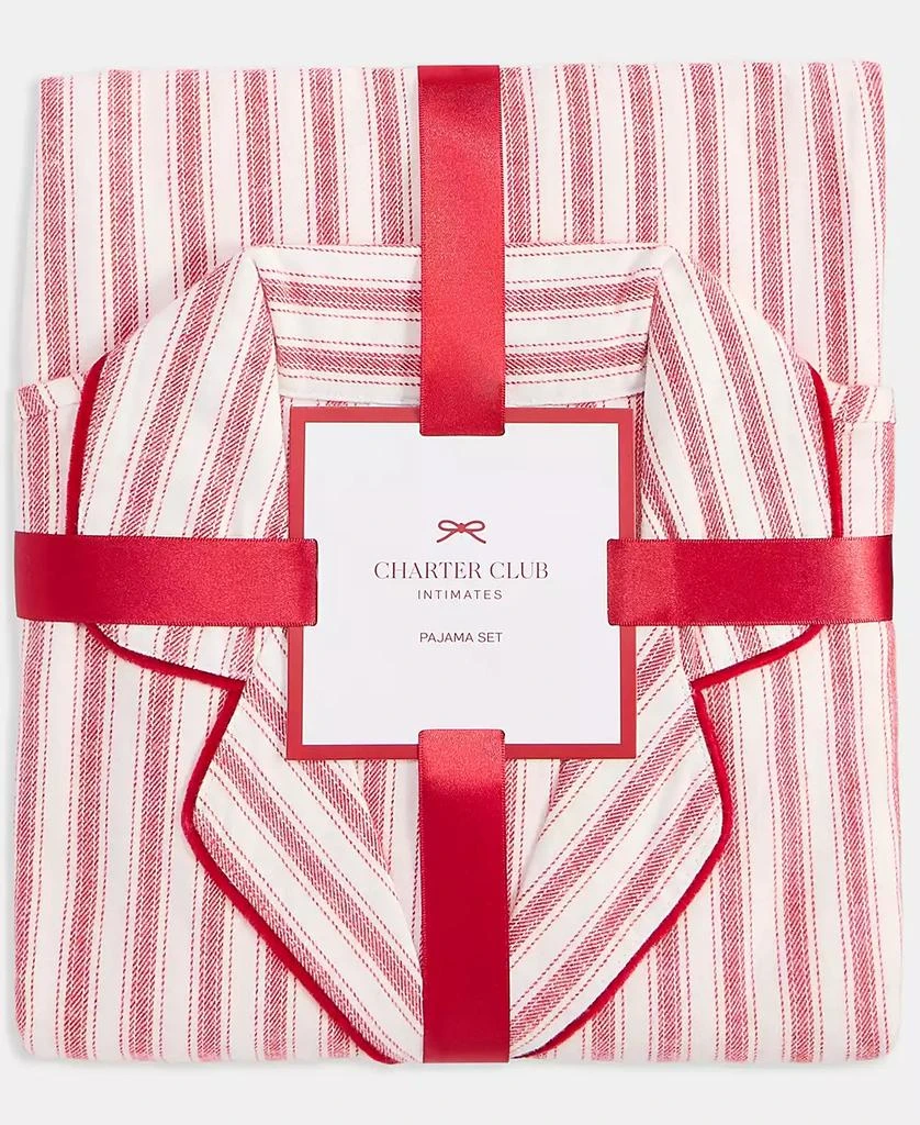 Charter Club Women's 2-Pc. Cotton Flannel Packaged Pajamas Set, Created for Macy's 2