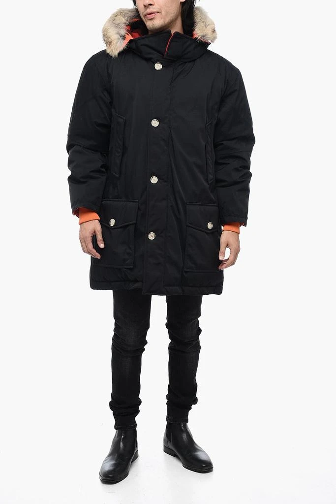 Woolrich Reversible ATLANTIC Parka with Fur Hood 4